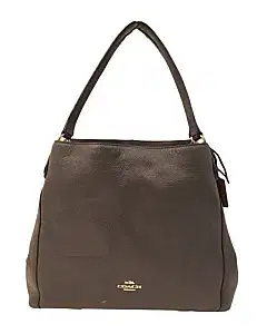 Coach Edie 31 Pebble Leather Shoulder Bag