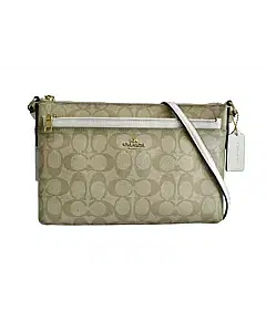 Coach Signature East West Pop Up Crossbody Bag