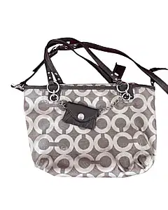 Coach OP Art Canvas Satchel