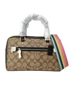 Coach Signature Canvas Rowan Satchel