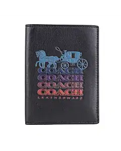 Coach Carriage Passport Holder