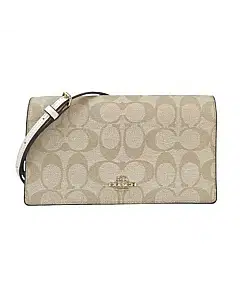 Coach Womens Anna Foldover Crossbody Clutch