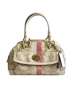 Coach 13194 Heritage Stripe Small Dome Handbag