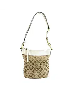 Coach 10402 Signature Canvas Shoulder Bag
