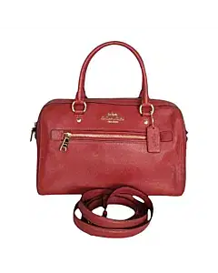 Coach Rowan F79946 Crossgrain Leather Satchel