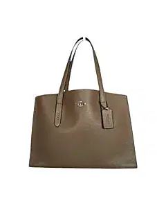 Coach Charlie Carryall Pebble Leather Satchel