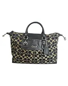 Coach Ashley Signature Canvas Satin Satchel