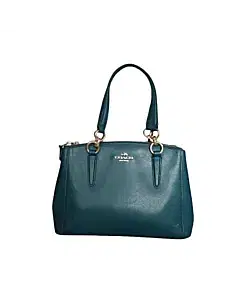 Coach Christie Carryall Small Crossgrain Leather Satchel