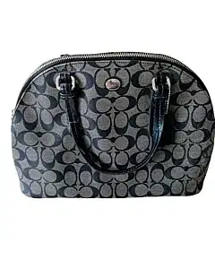 Coach Peyton Signature Cora Domed Satchel