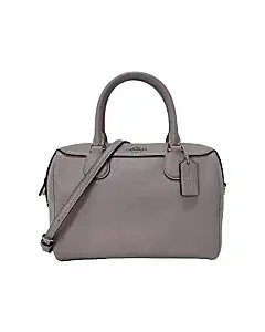 Coach Crossgrain Bennett Satchel Lilac