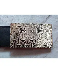 Cartier Monogram Embossed Belt