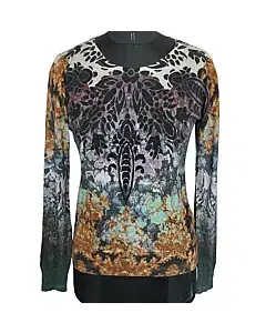 ETRO Round Neck Printed Sweater