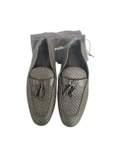 Ermenegildo Zegna Lido Tassel Leather Loafers