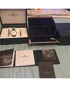 FREDERIQUE CONSTANT White Dial Two-tone Men's Watch