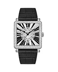 Franck Muller Master Square Diamond Stainless Steel Watch