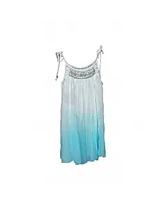 Forever New White and Blue Beach Dress