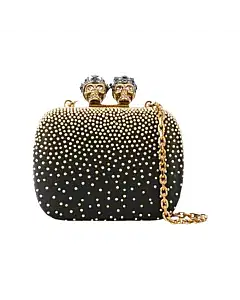 Alexander McQueen Mini King & Queen Clutch Bag