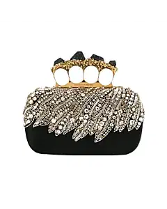Alexander McQueen Knuckle Box Clutch