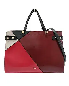 Furla Lady M Color Block Large Tote