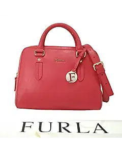 Furla Elena Saffiano Leather Satchel