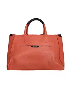 Furla Two Tone Leather Tote
