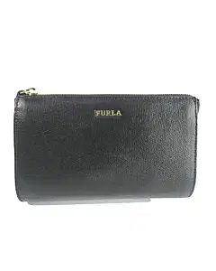 Furla Luna Leather Crossbody Clutch