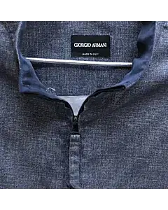 Giorgio Armani Men?s Shirt With Zipper