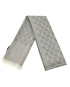 Gucci Cashmere Grey Scarf