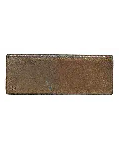 Gucci Metallic Hologram Leather Interlocking G Flap Continental Wallet