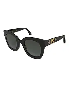 Gucci GG0208S Oversized-Frame Sunglasses