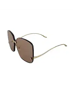 Gucci Oversize Square Rimless Sunglasses