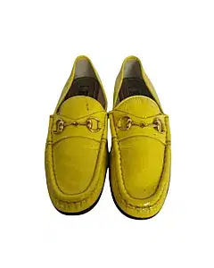 Gucci Horsebit Yellow Loafer