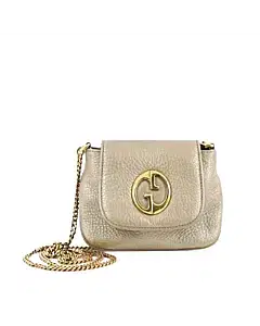 Gucci 1973 Small Leather Crossbody Bag
