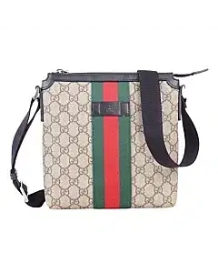Gucci web GG supreme messenger Bag