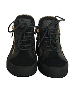Giuseppe Zanotti Leather And Suede High Tops Sneakers