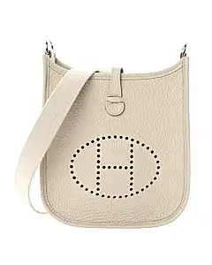 Hermes Mini Evelyne Palladium Hardware