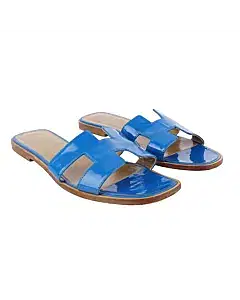 Hermes Oran In Patent Leather