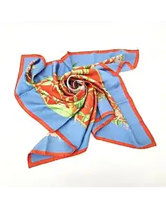 Hermes silk scarf