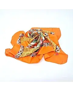 Hermes silk scarf