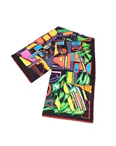 Hermes silk scarf