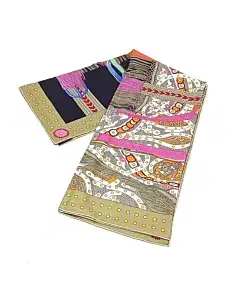 Hermes silk scarf