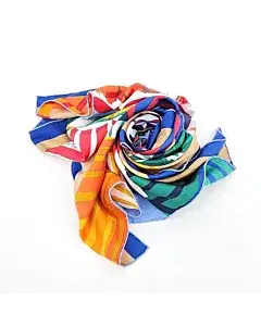 Hermes silk scarf