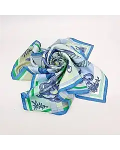 Hermes silk scarf