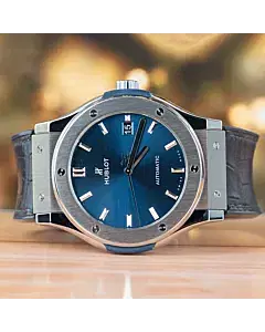 Hublot Classic Fusion Automatic Blue Mens Watch