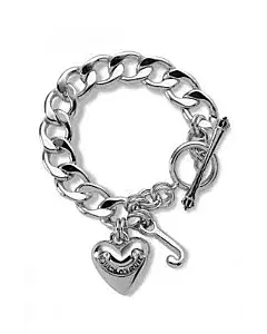 Juicy Couture Heart Charm Bracelet