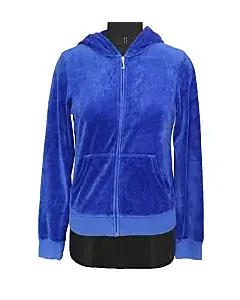 Juicy Couture Velour Track Pants with Zip Hoodie