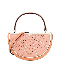 Kate Spade Squeeze Wicker 3d Grapefruit Crossbody Bag