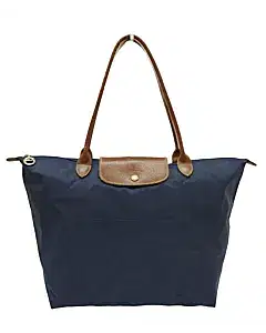 Longchamp Le Pliage Blue Tote