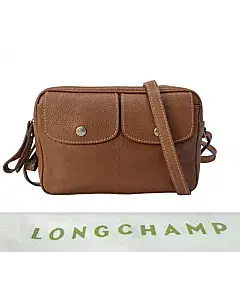 Longchamp Le Foulonne Leather Camera Crossbody Bag