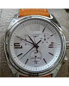 Longines Conquest Quartz Chronograph Watch
